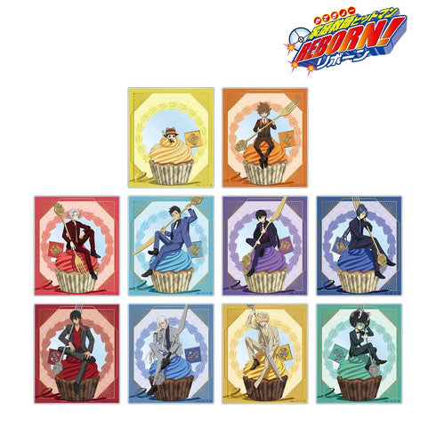 《家庭教師 Hitman REBORN!》全新繪製 餐具版 亞克力收藏卡(單位/盒)