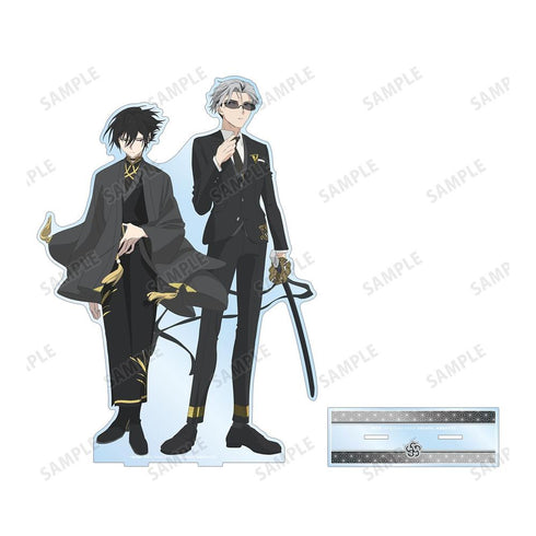 『春夏秋冬代行者 春の舞』寒椿狼星&寒月凍蝶 特大アクリルスタンド