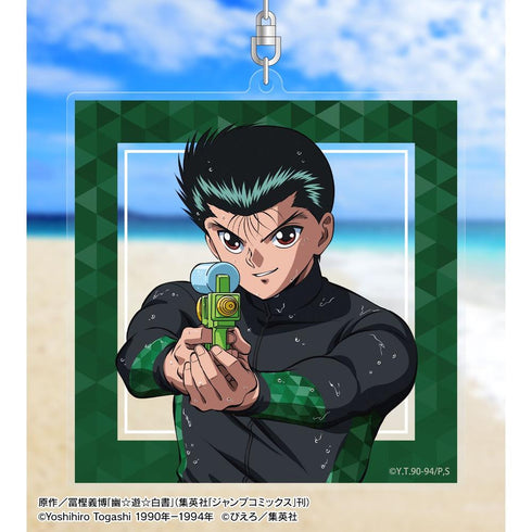 『幽☆遊☆白書』描き下ろし 浦飯幽助 ウォーターガンバトルver. BIGアクリルキーホルダー