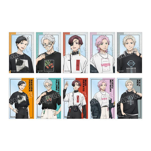 《WIND BREAKER》全新绘制 夏装版 收藏用透明卡片(单位/盒)