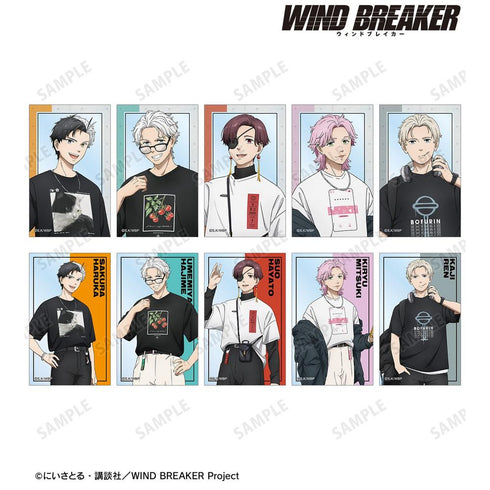《WIND BREAKER》全新绘制 夏装版 收藏用透明卡片(单位/盒)