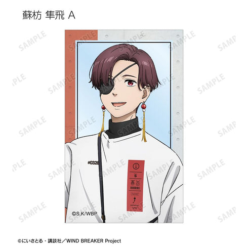 《WIND BREAKER》全新绘制 夏装版 收藏用透明卡片(单位/盒)