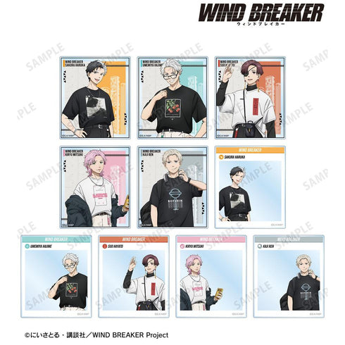 《WIND BREAKER》全新绘制 夏装版 亚克力收藏卡(单位/盒)
