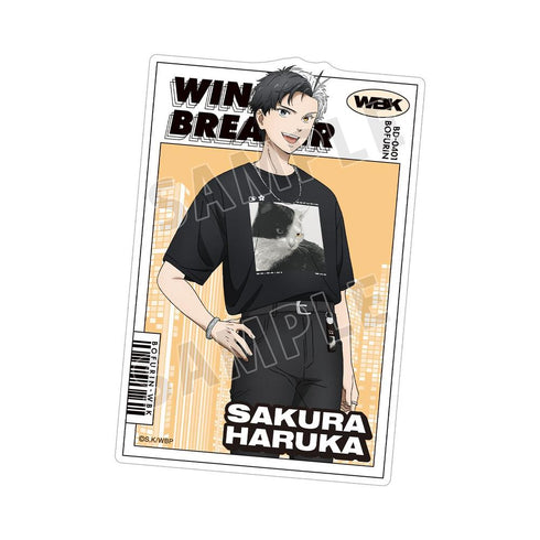 《WIND BREAKER》全新绘制 樱遥 夏装版 模切贴纸