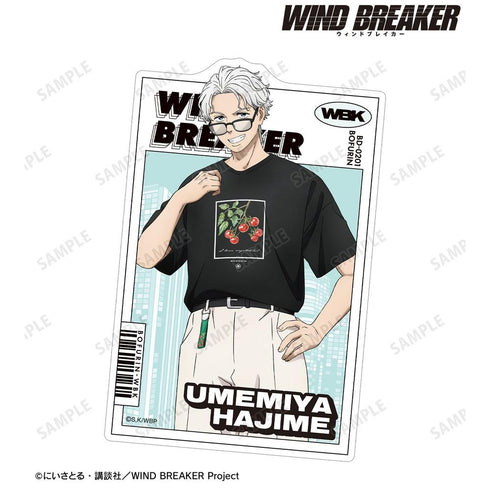 《WIND BREAKER》全新繪製 梅宮 一 夏裝版 模切貼紙