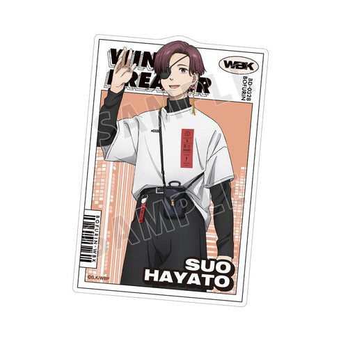 《WIND BREAKER》全新繪製 蘇枋 隼飛 夏季服裝版 模切貼紙