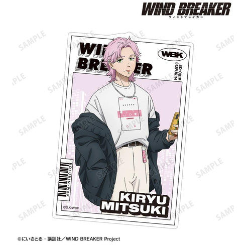 《WIND BREAKER》全新绘制 桐生三辉 夏装版 模切贴纸