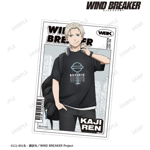 《WIND BREAKER》全新繪製 梶蓮 夏季服裝版 模切貼紙
