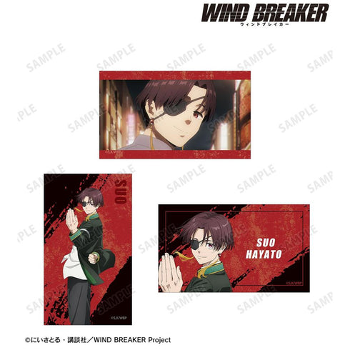 《WIND BREAKER》蘇枋 隼飛 插畫卡3張套組
