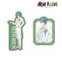 『戦国 A LIVE』描き下ろし 明智 光秀 3周年衣装ver. ダイカットステッカー2個セット