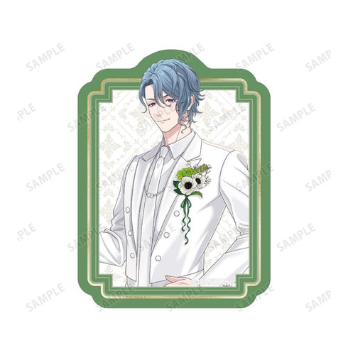 『戦国 A LIVE』描き下ろし 明智 光秀 3周年衣装ver. ダイカットステッカー2個セット