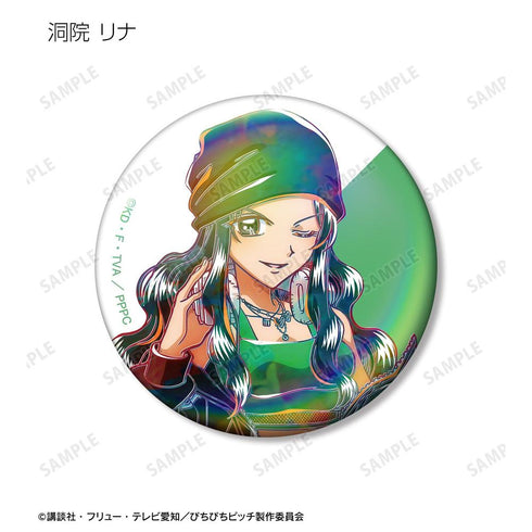 "Pichi Pichi Pitch" Original Art: Y2K Fashion Ver. Trading Ani-Art Aurora Pin Badge (Sold by the box)