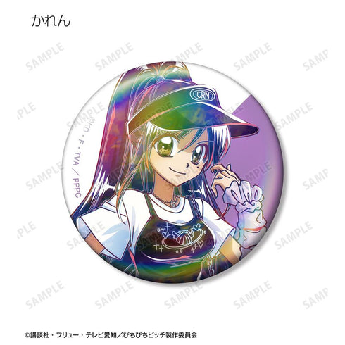 "Pichi Pichi Pitch" Original Art: Y2K Fashion Ver. Trading Ani-Art Aurora Pin Badge (Sold by the box)