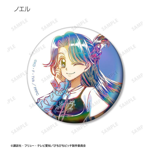 "Pichi Pichi Pitch" Original Art: Y2K Fashion Ver. Trading Ani-Art Aurora Pin Badge (Sold by the box)