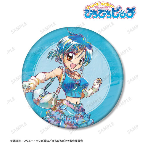 "Pichi Pichi Pitch" Original Illustration: Hanae Hōshō (Y2K Fashion Version) Ani-Art BIG Pin Badge