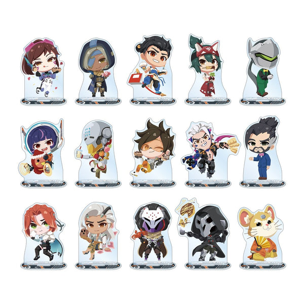 "Overwatch" Trading Chibi Character Osaka Ver. Acrylic Stand (Unit: Box)