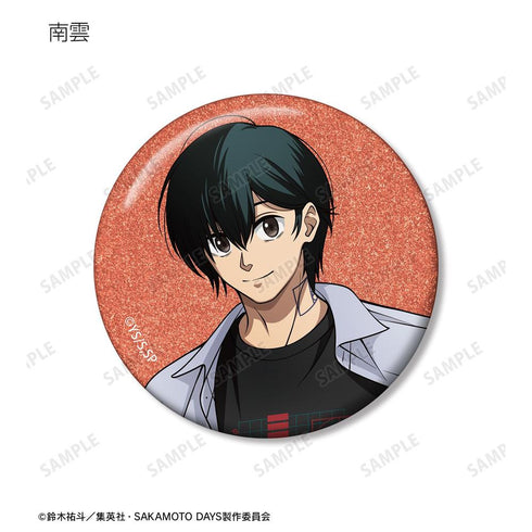 『SAKAMOTO DAYS』描き下ろし ショッピングver. トレーディンググリッター缶バッジ(単位/BOX)