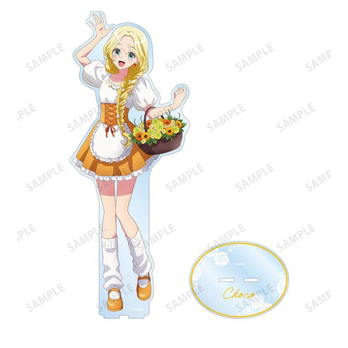 『前橋ウィッチーズ』描き下ろし 三俣チョコ 花祭りver. 特大アクリルスタンド