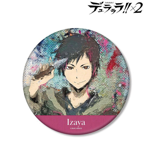 『デュラララ!!×2』折原臨也 grunge CANVAS BIG缶バッジ ver.A