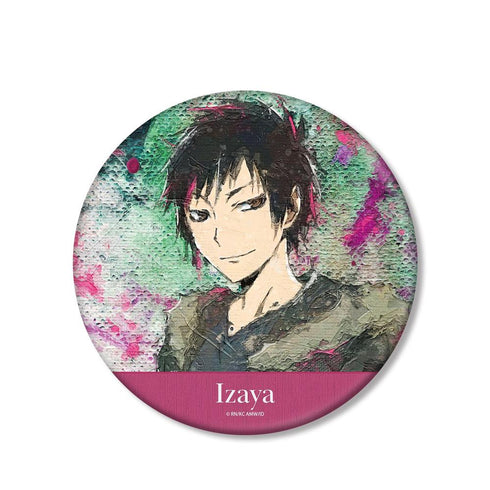 『デュラララ!!×2』折原臨也 grunge CANVAS BIG缶バッジ ver.B