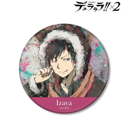 『デュラララ!!×2』折原臨也 grunge CANVAS BIG缶バッジ ver.C