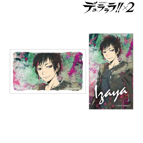 『デュラララ!!×2』折原臨也 grunge CANVAS イラストカード2枚セット ver.B