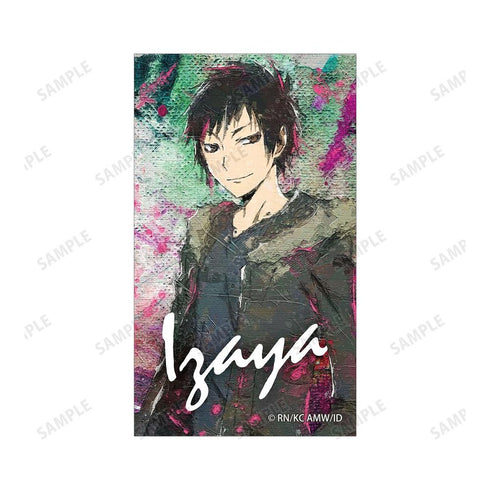 『デュラララ!!×2』折原臨也 grunge CANVAS イラストカード2枚セット ver.B