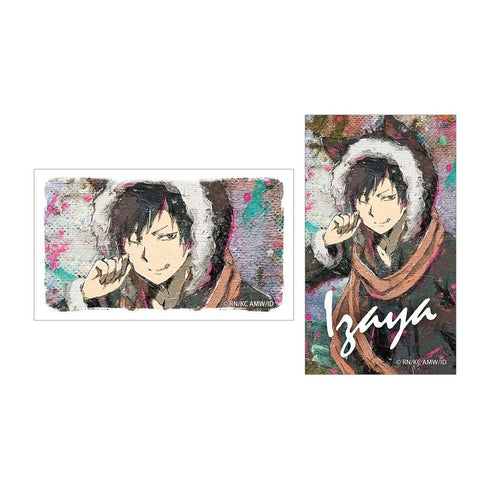 『デュラララ!!×2』折原臨也 grunge CANVAS イラストカード2枚セット ver.C
