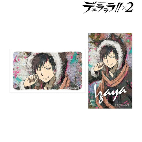 『デュラララ!!×2』折原臨也 grunge CANVAS イラストカード2枚セット ver.C