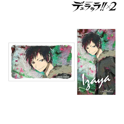 『デュラララ!!×2』折原臨也 grunge CANVAS イラストカード2枚セット ver.D