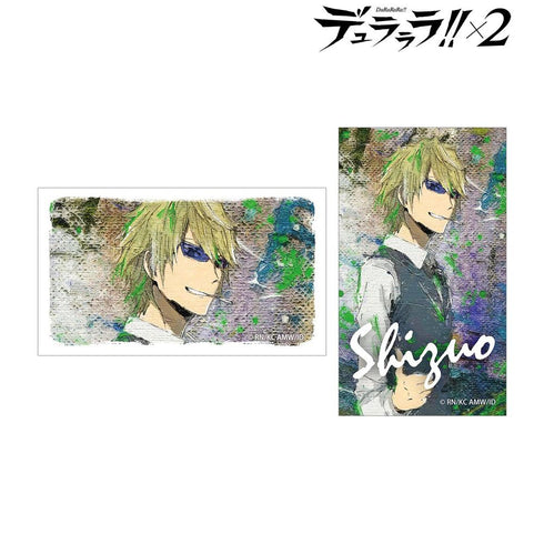 『デュラララ!!×2』平和島静雄 grunge CANVAS イラストカード2枚セット ver.A
