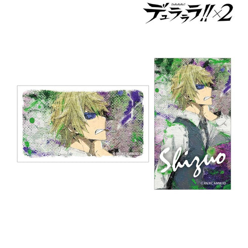『デュラララ!!×2』平和島静雄 grunge CANVAS イラストカード2枚セット ver.D