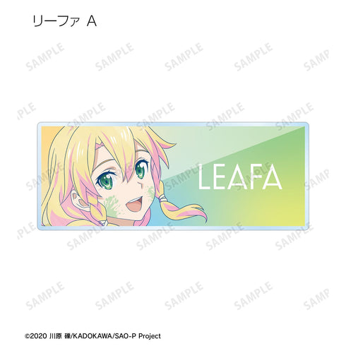『ソードアート・オンライン』描き下ろし ペイントスタイルver. トレーディング Ani-Art clear label 第2弾 アクリルネームプレート(単位/BOX)