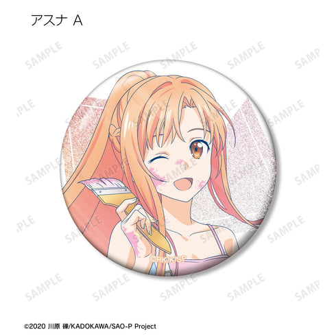 『ソードアート・オンライン』描き下ろし ペイントスタイルver. トレーディング Ani-Art clear label 第2弾 グリッター缶バッジ(単位/BOX)