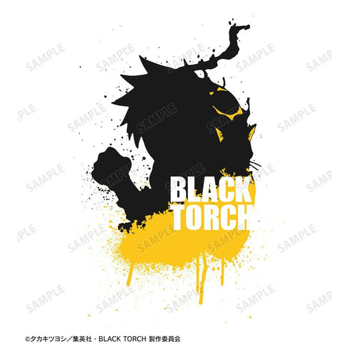 "BLACK TORCH" Jiro Agatsuma & Rahu Silhouette T-Shirt (Unisex)