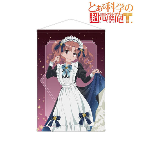 『とある科学の超電磁砲T』描き下ろし 白井黒子 星空メイドver. B2タペストリー