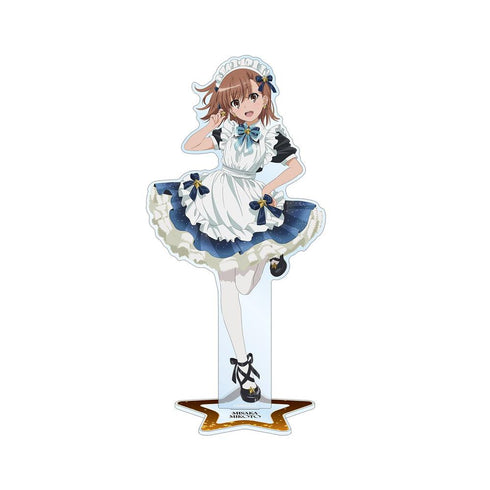 『とある科学の超電磁砲T』描き下ろし 御坂美琴 星空メイドver. 特大アクリルスタンド