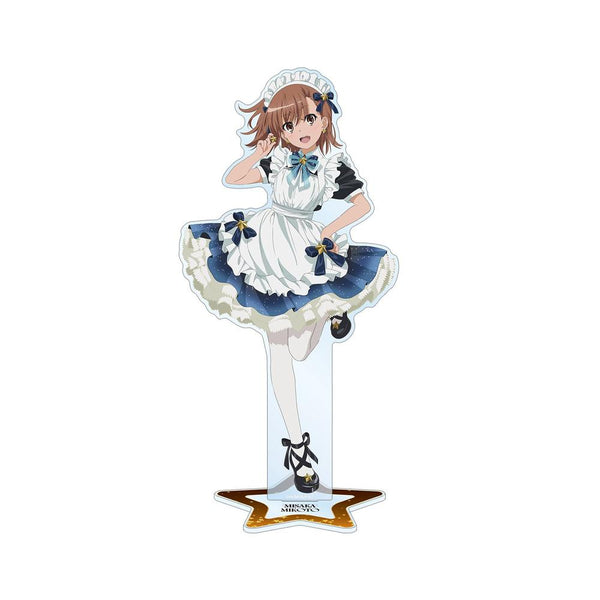 『とある科学の超電磁砲T』描き下ろし 御坂美琴 星空メイドver. 特大アクリルスタンド