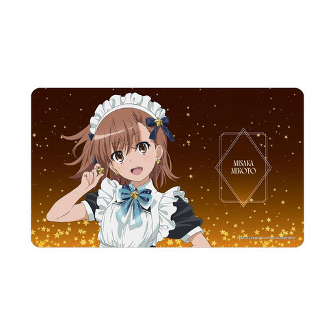 『とある科学の超電磁砲T』描き下ろし 御坂美琴 星空メイドver. マルチデスクマット