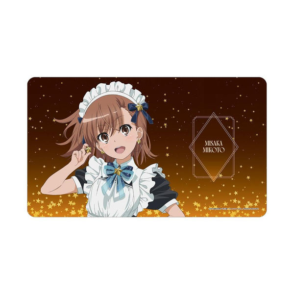 『とある科学の超電磁砲T』描き下ろし 御坂美琴 星空メイドver. マルチデスクマット