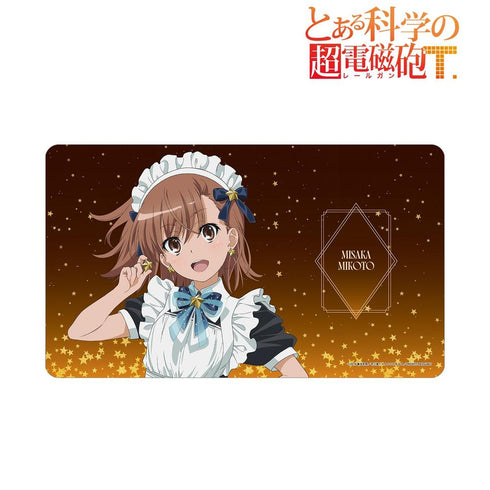 『とある科学の超電磁砲T』描き下ろし 御坂美琴 星空メイドver. マルチデスクマット