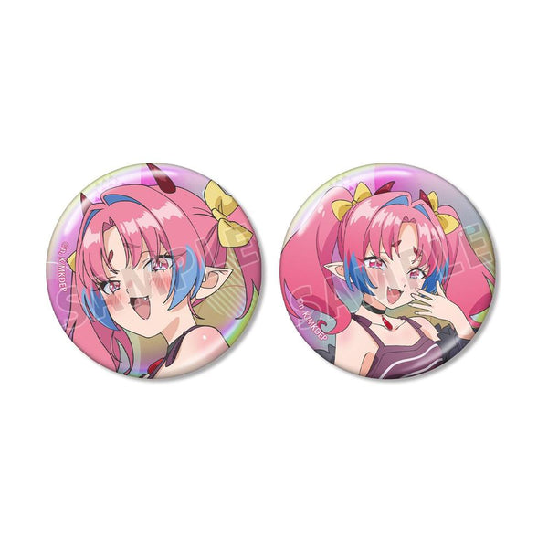 『カナン様はあくまでチョロい』ミルチ・ゼブル オーロラ缶バッジ2個セット