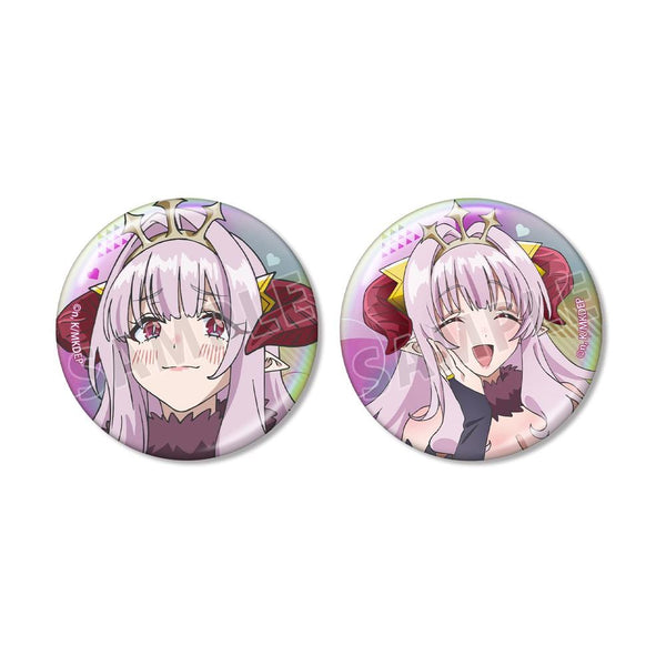 『カナン様はあくまでチョロい』リリム・ゼブル オーロラ缶バッジ2個セット