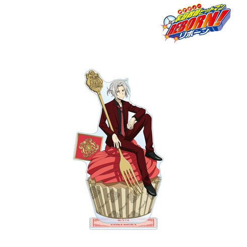 《家庭教師 Hitman REBORN!》全新繪製 獄寺隼人 餐具版 特大亞克力立牌
