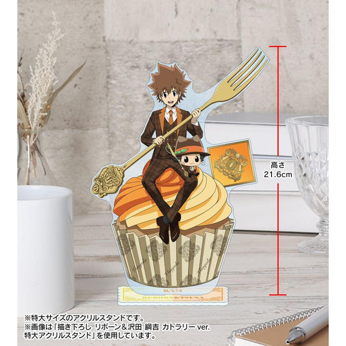 "The Hitman Reborn!" Original Illustration: Mukuro Rokudo (10 Years Later) Cutlery Ver. Extra-Large Acrylic Stand