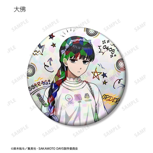 『SAKAMOTO DAYS』描き下ろし ショッピングver. トレーディングホログラム缶バッジ(単位/BOX)