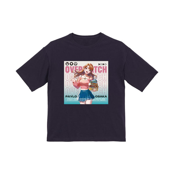 『オーバーウォッチ』描き下ろし D.Va 旅行ver. BIGシルエットTシャツユニセックス