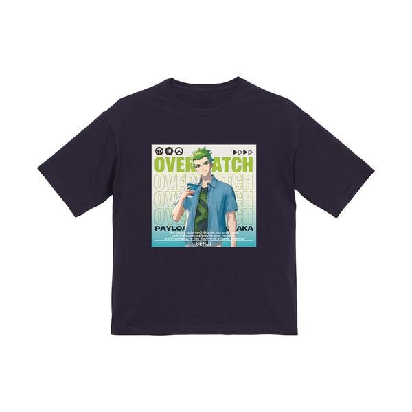 『オーバーウォッチ』描き下ろし ゲンジ 旅行ver. BIGシルエットTシャツユニセックス