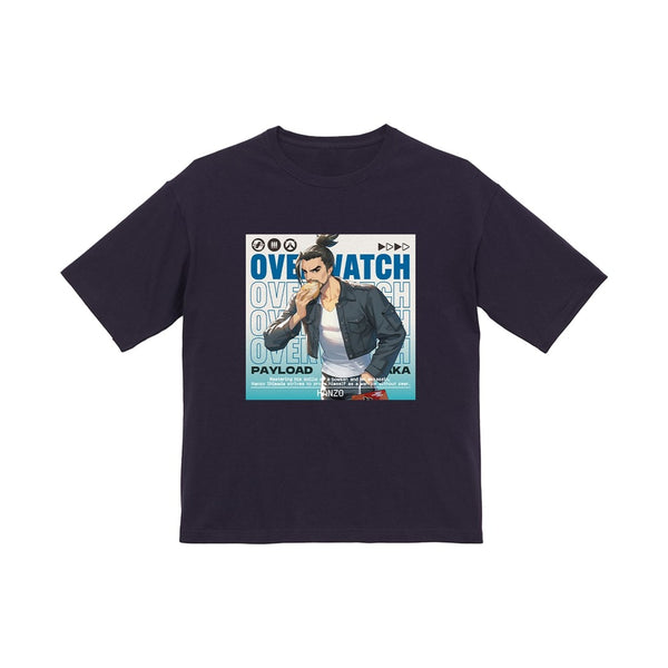 『オーバーウォッチ』描き下ろし ハンゾー 旅行ver. BIGシルエットTシャツユニセックス
