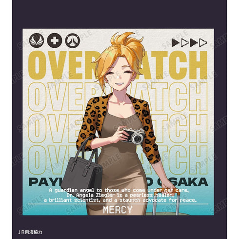 『オーバーウォッチ』描き下ろし マーシー 旅行ver. BIGシルエットTシャツユニセックス